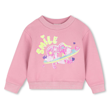 Billieblush - Lilac "Smile" sweat top