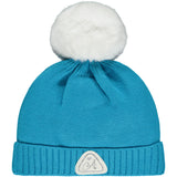 A'Dee, Hats, A'Dee - Teal pull on pom pom hat