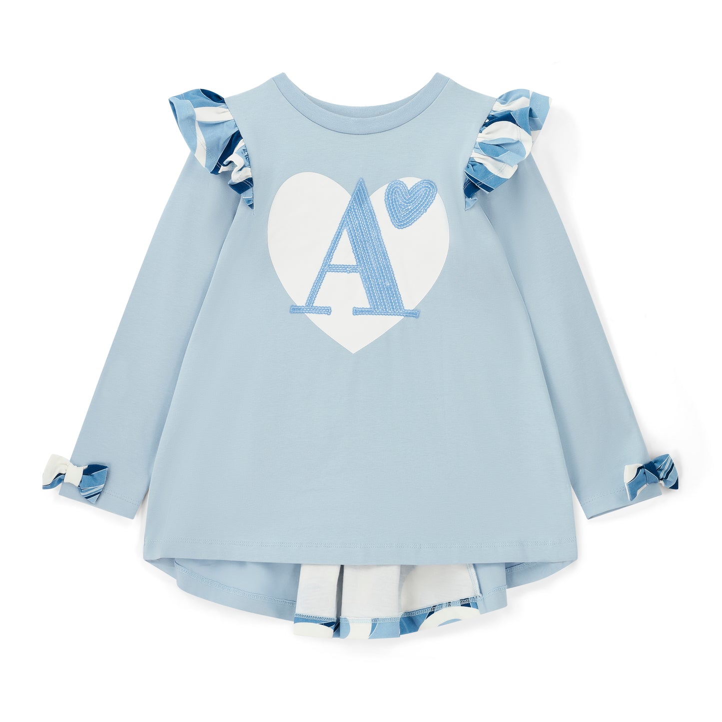 A'Dee - Powder blue and white 2 piece legging outfit, Nina