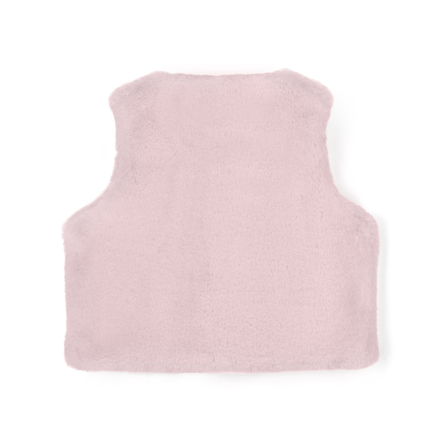A’Dee -Soft Faux fur pink gilet