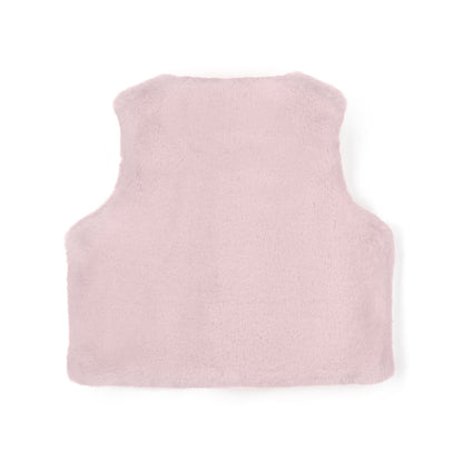 A’Dee -Soft Faux fur pink gilet