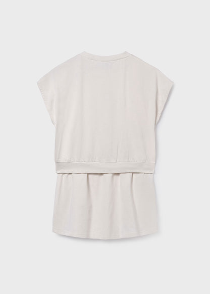 Mayoral - Cream 2 piece skirt outfit