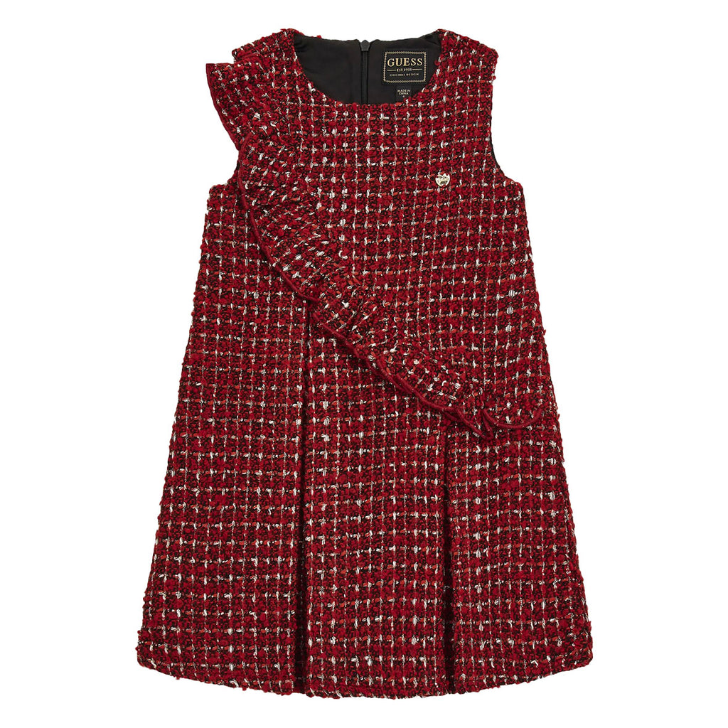 Guess, Dresses, Guess - 2 piece top and red pinafore set