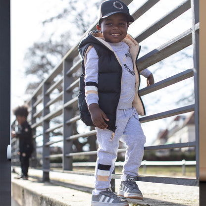 Mitch & Son - 2 piece grey jogging suit, Logan