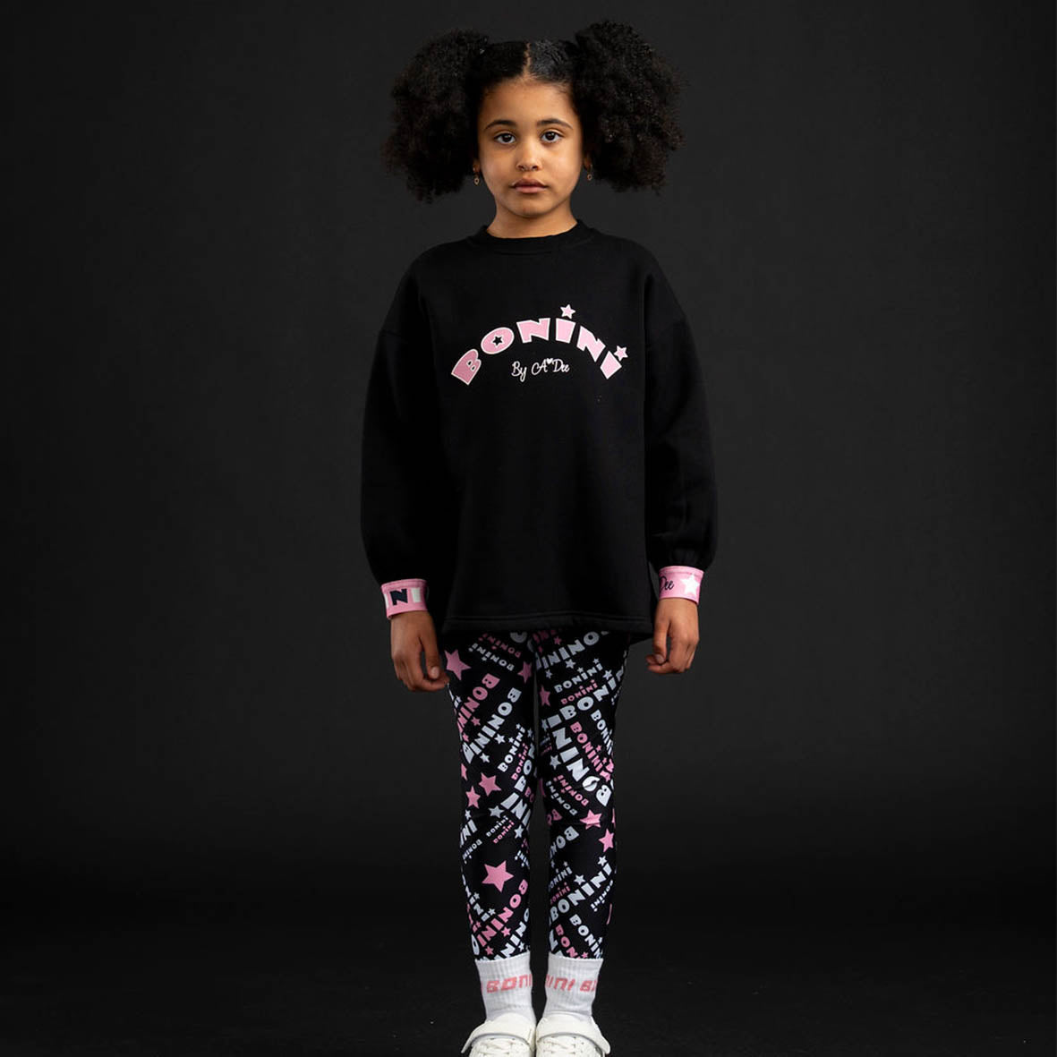 Bonini - Black sweatshirt, Groove