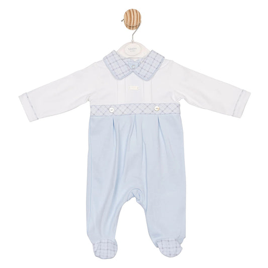 Mintini - White and blue all in one