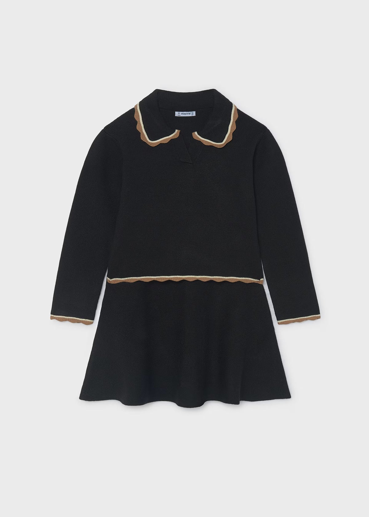 Mayoral - Knitted top and skirt set