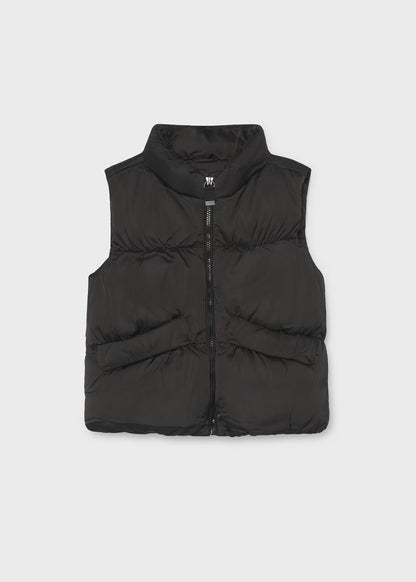 Mayoral - Black Satin Gilet