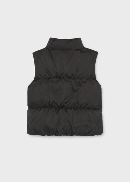 Mayoral - Black Satin Gilet