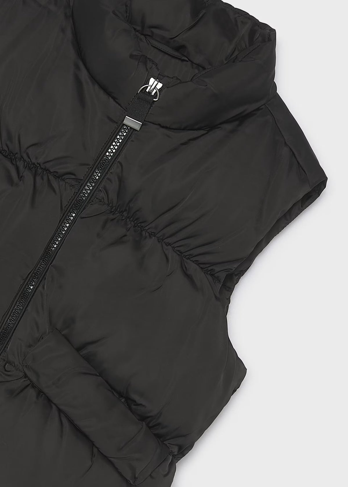 Mayoral - Black Satin Gilet