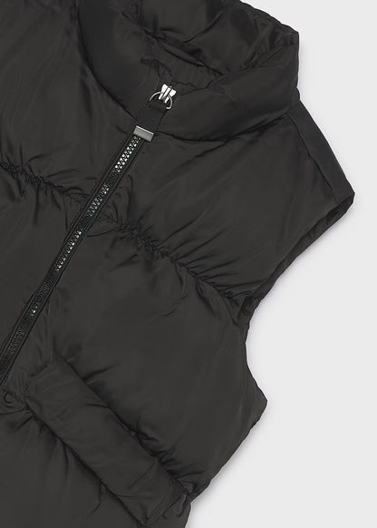 Mayoral - Black Satin Gilet
