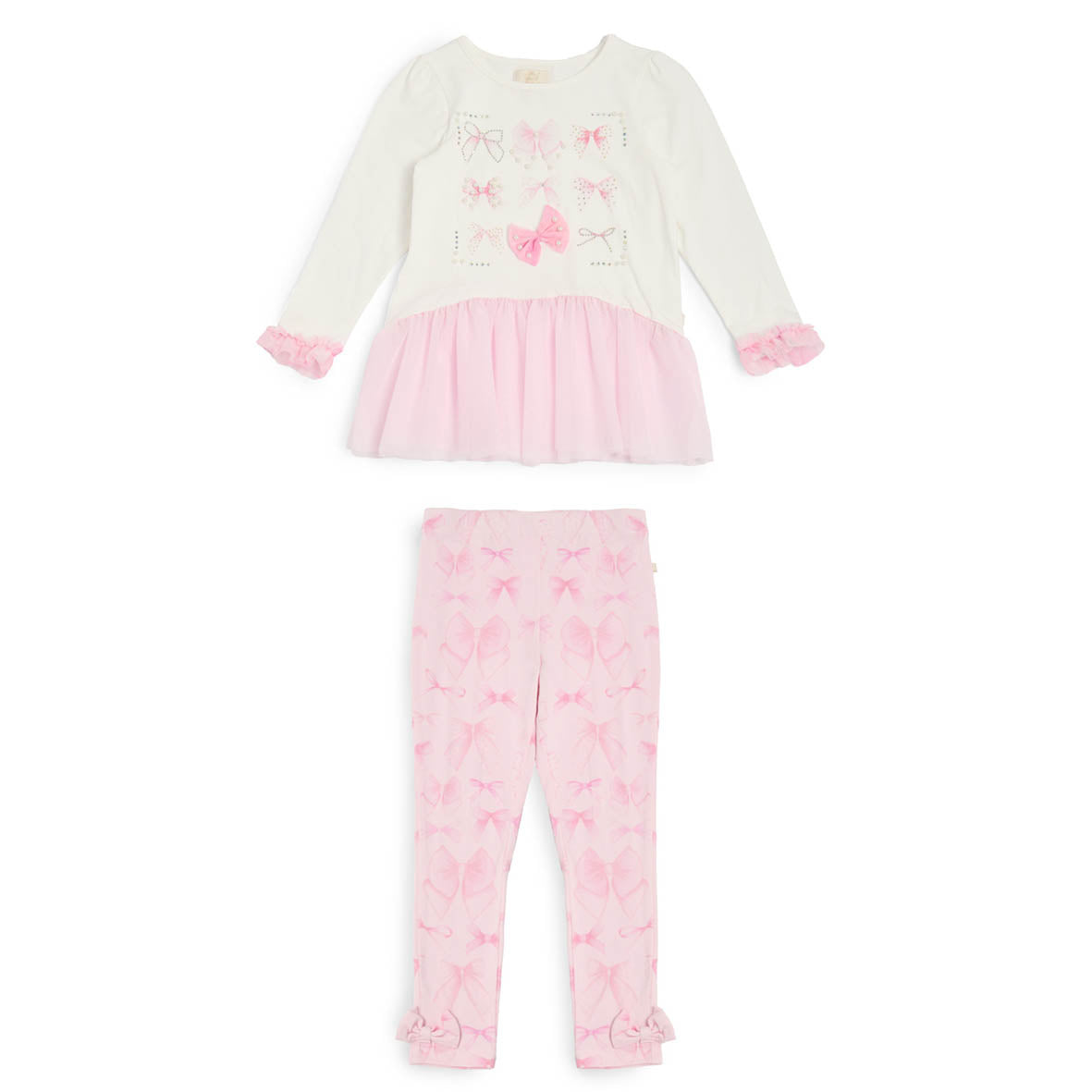 Caramelo Kids - Leggings set, pink