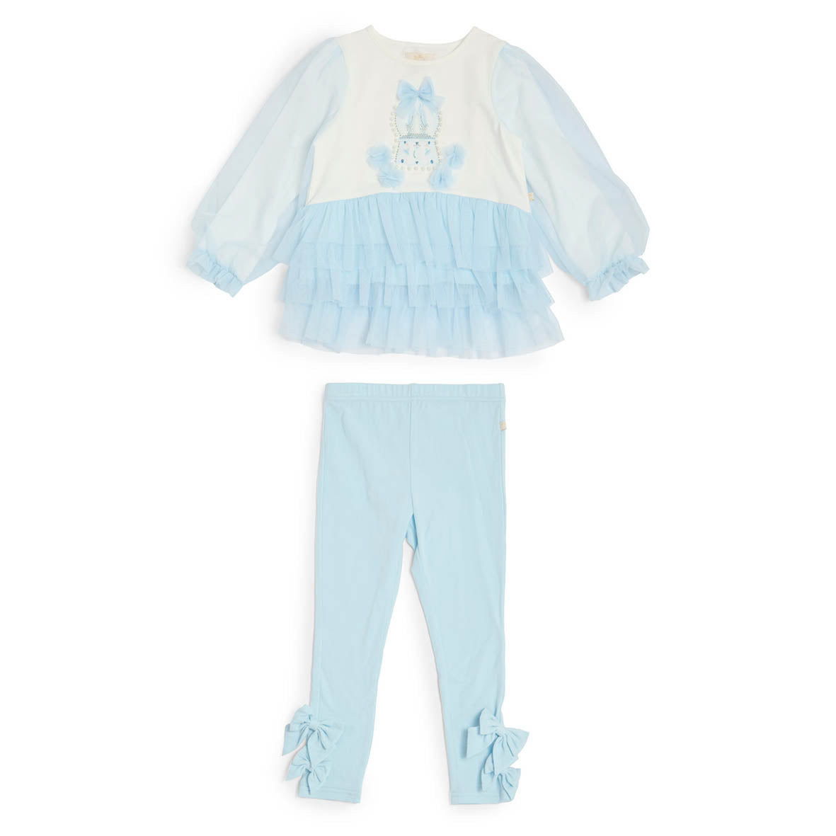 Caramelo Kids - Leggings set, blue