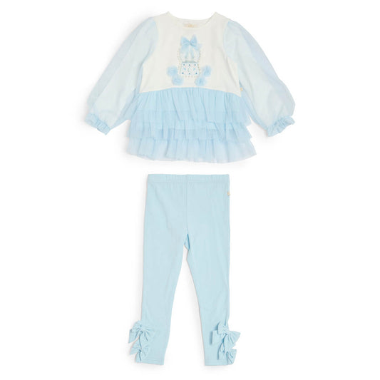 Caramelo Kids - Leggings set, blue