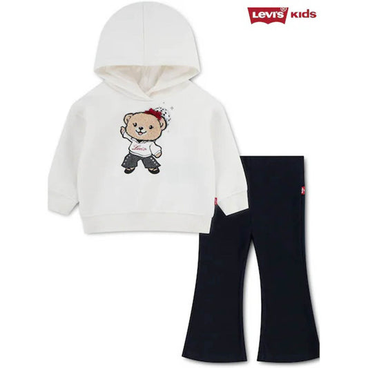 Levi's - 2 piece, flare leggings and hoodie