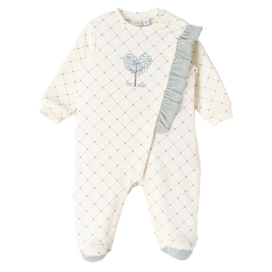 iDO, All in ones, iDO - Romper, Ivory/Sage