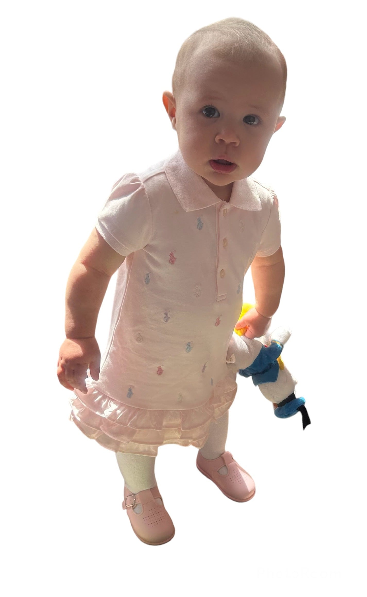 Ralph Lauren, Dress, Ralph Lauren - Dress and pants, 6 months