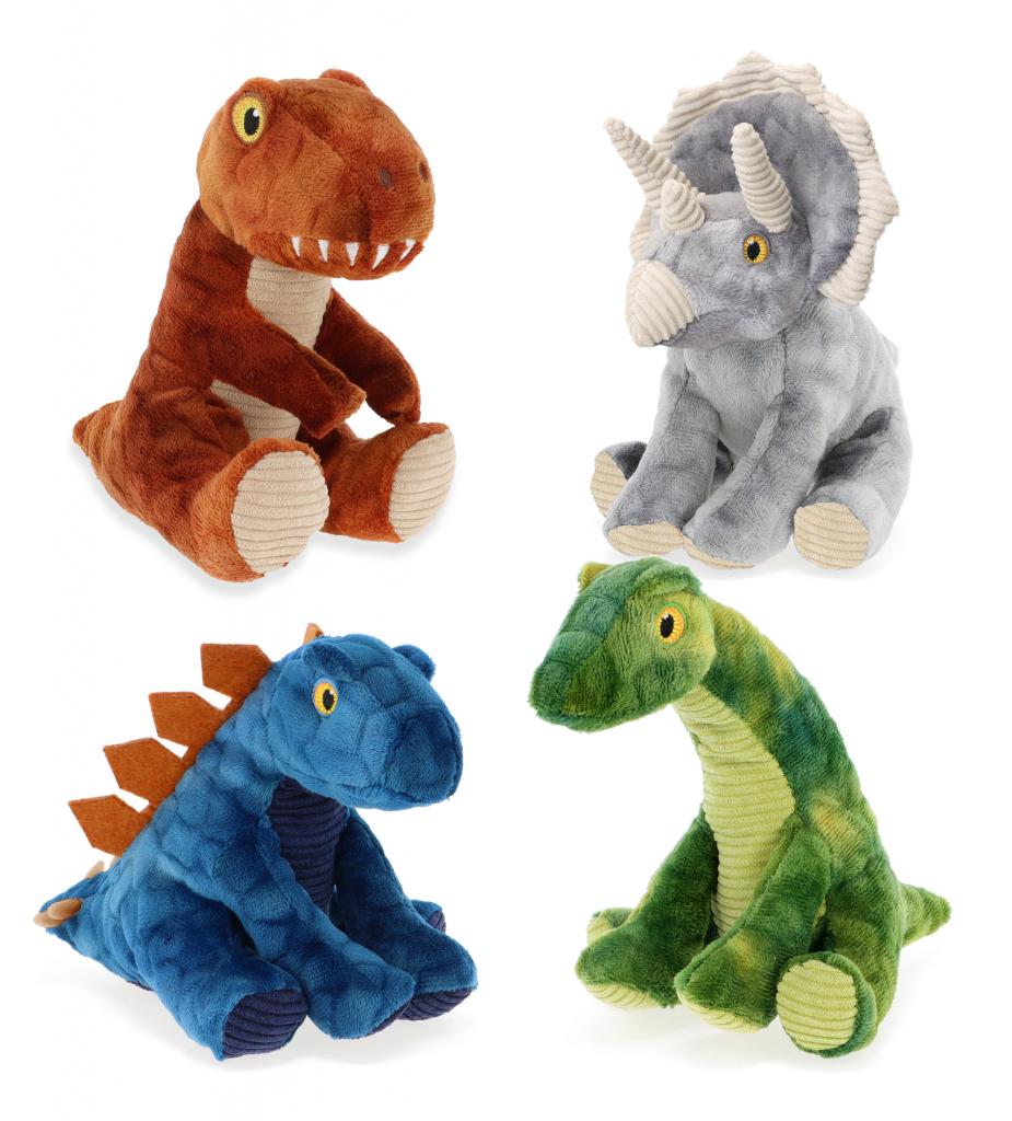 Keel, soft toy, Keel eco - Dinosaurs (asst. colours) 12cm