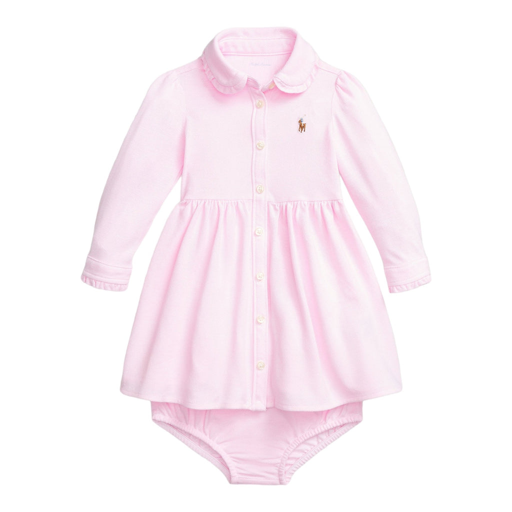Ralph Lauren, Dresses, Ralph Lauren - Pink long sleeved dress with pants