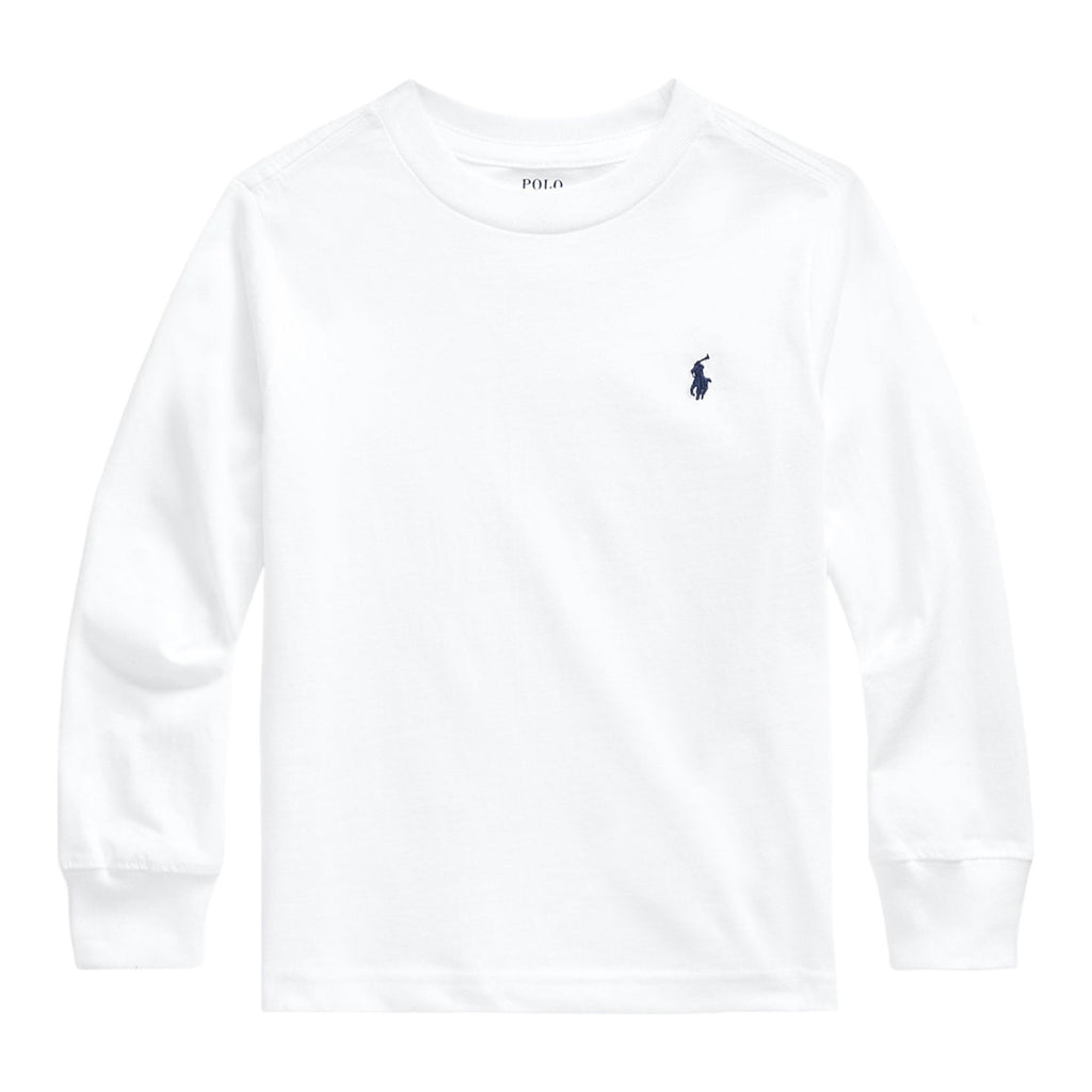 Ralph Lauren, Long Sleeved T-shirts, Ralph Lauren - Long sleeved white T-shirt