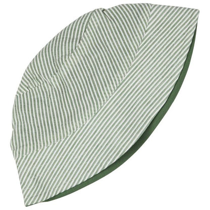 Pigeon Organics - Seersucker Sun Hat, Sea Foam
