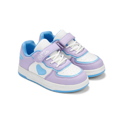 A’Dee - DNK Purple/Blue/White Heart Trainers