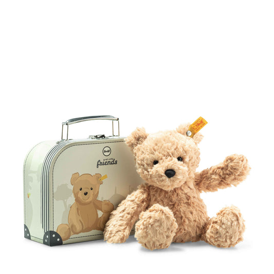 Steiff - Jimmy Bear in suitcase, 26cm