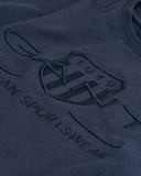 Gant, T-shirts, Gant - Navy SS T-shirt with tonal branding