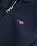 Gant, polo T-shirts, Gant - Navy zipper hoodie