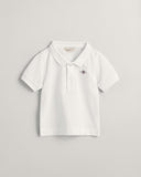 Gant, T-shirts, Gant - White polo T-shirt, baby