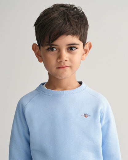 Gant, Sweat tops, Gant - Pale blue sweat top