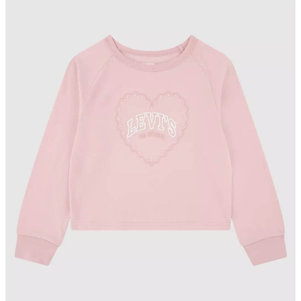 Levi's - Pink top with Levi's embroidery on front