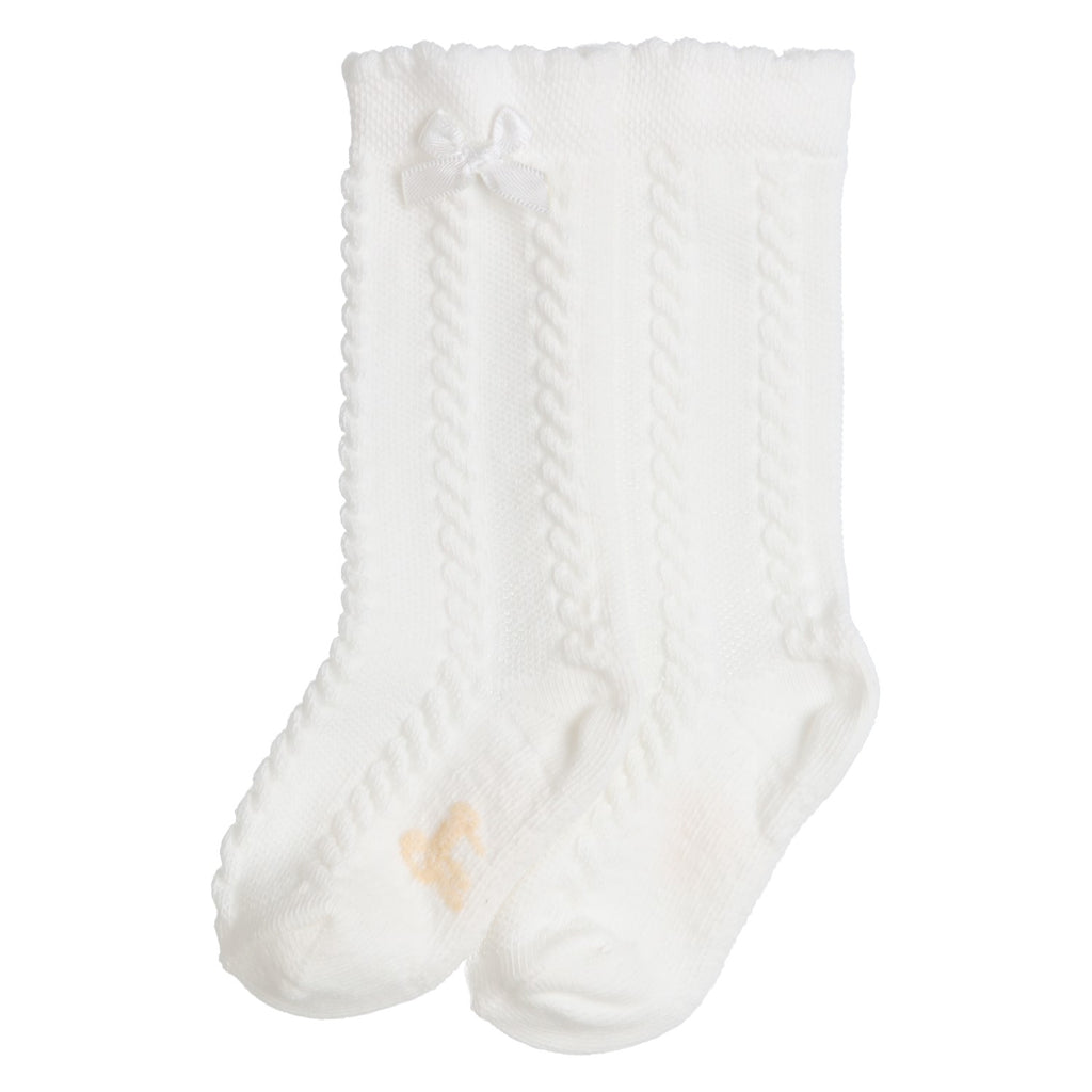 GYMP - Long socks, Off white | Betty McKenzie