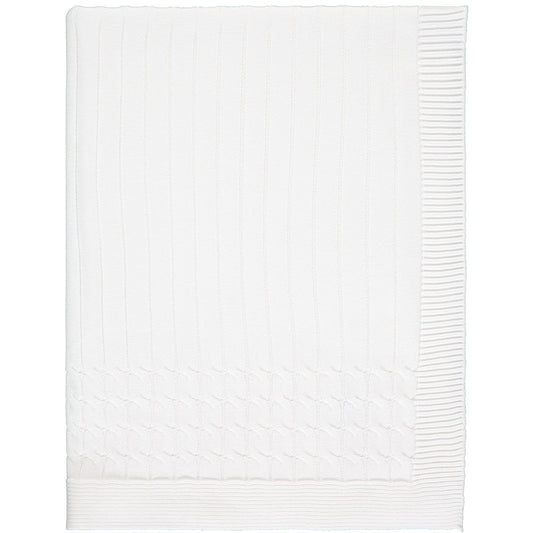 Emile et Rose, blanket, Emile et Rose - White blanket Glacier