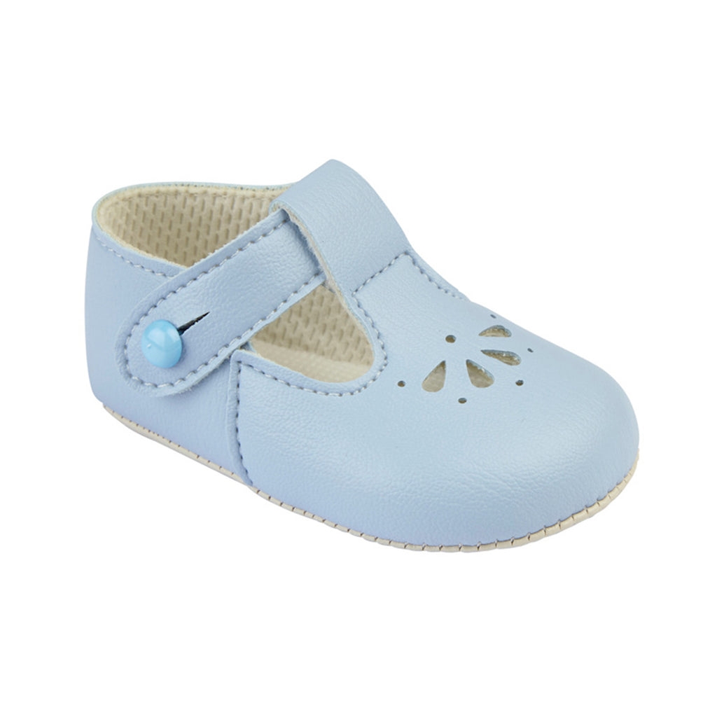 Baypods, Footwear, Baypods - Baby pram shoes, pale blue, B617