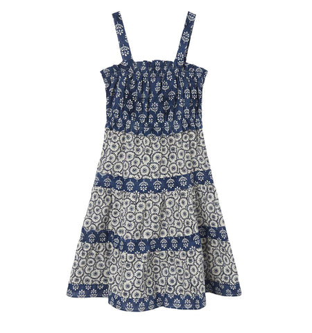 Mayoral, Dresses, Mayoral - Blue and white sun dress, 6926