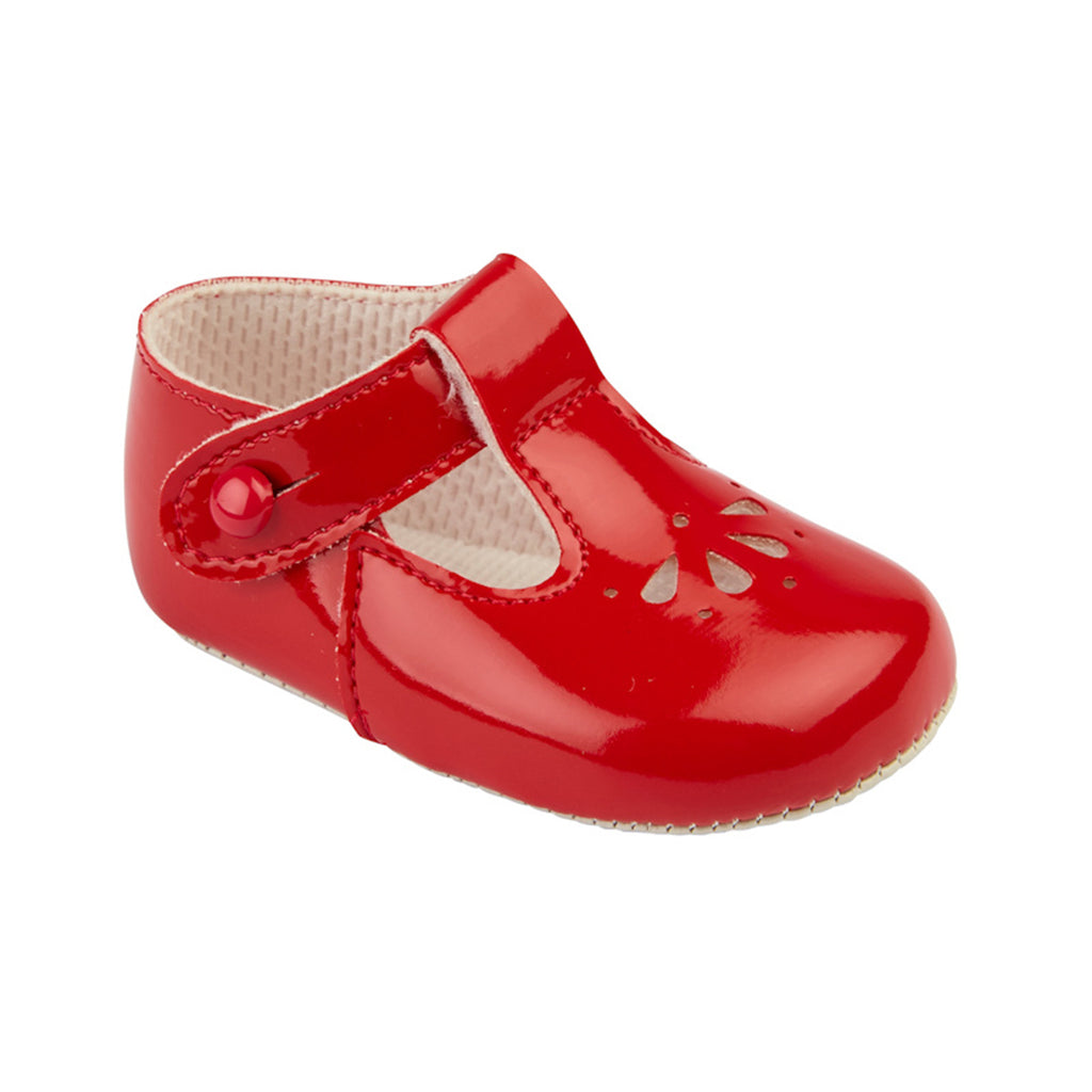 Baypods, Footwear, Baypods -  Baby pram shoes, red B617
