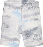 Calvin Klein, shorts, Calvin Klein - Shorts, grey/blue print
