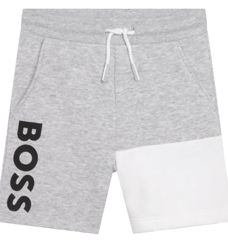 Boss, shorts, Boss - Grey jersey Shorts