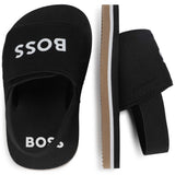 Boss, footwear, Boss - Aqua slider, black J09188