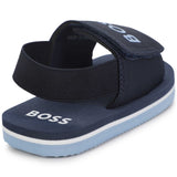 Boss, footwear, Boss - Aqua slider, navy J09188