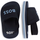 Boss, footwear, Boss - Aqua slider, navy J09188