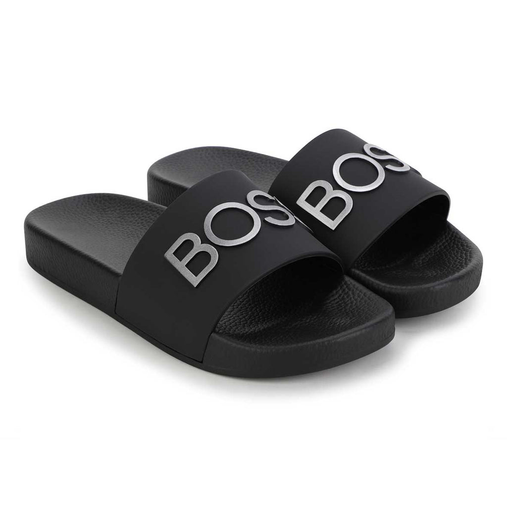 Boss, footwear, Boss - Sliders, Black