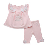 Little A, 2 piece legging sets, Little A - Pink 2 piece legging set, Gisele