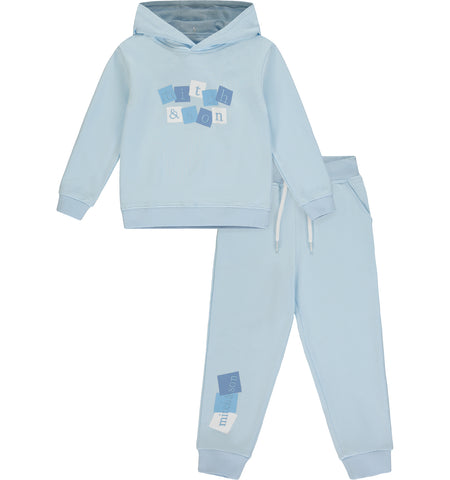 Mitch & Son, Jogging Suits, Mitch & Son - Sky blue hoodie set, Jace