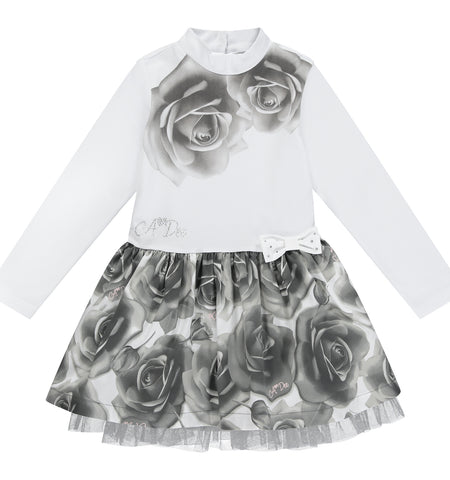 A'Dee, dress, A'Dee -  Winter Rose collection, Rose Print Dress, Tabby