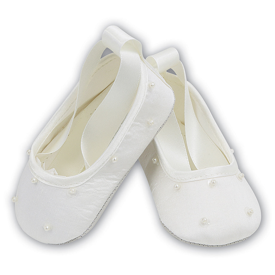 Sarah Louise Shoes Girls Shoes - Ivory 400 | Betty McKenzie