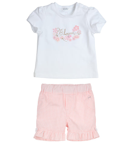 GYMP, Outfits, GYMP - 2 piece shorts 'Bloom" set