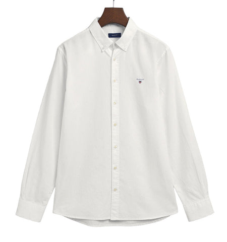 Gant, shirts, Gant - White LS Shirt