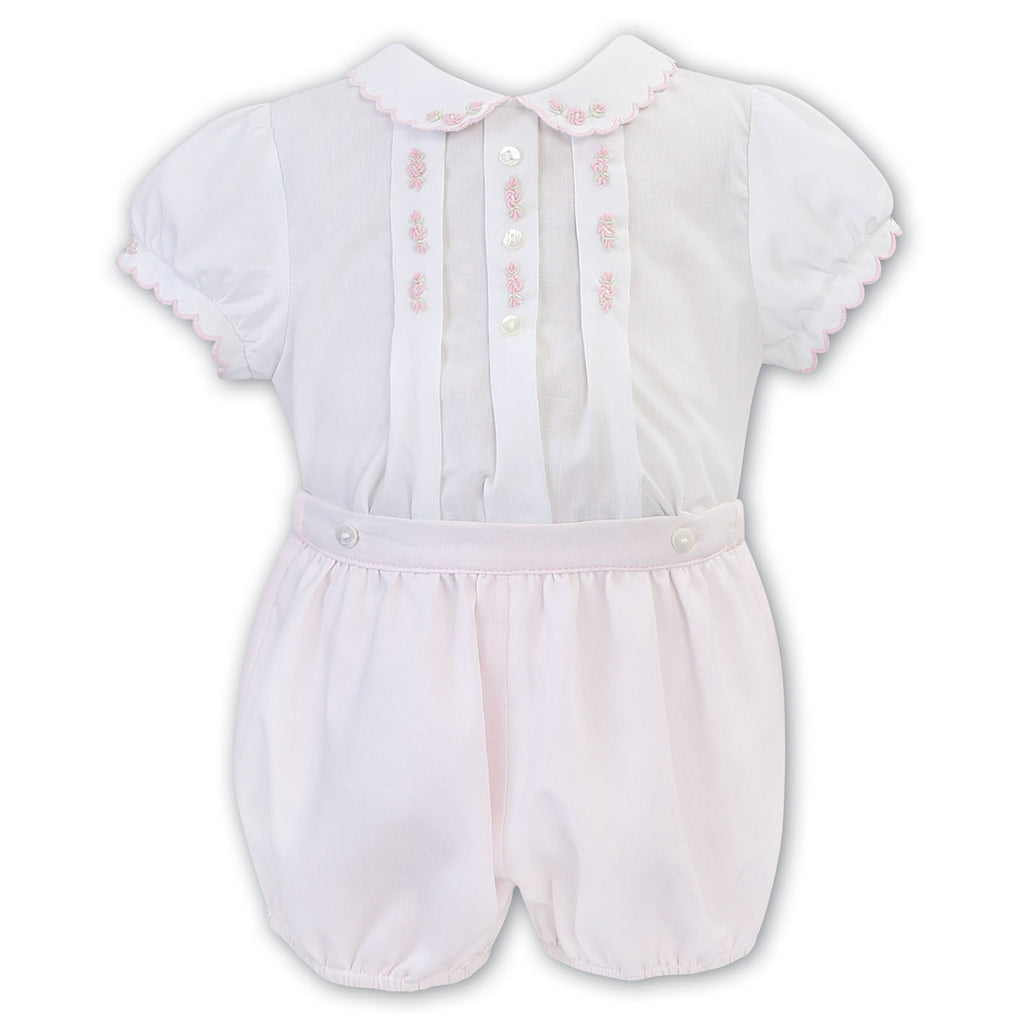 Sarah Louise - baby girl, 2 piece set, shorts and shirt, 011802 | Betty McKenzie